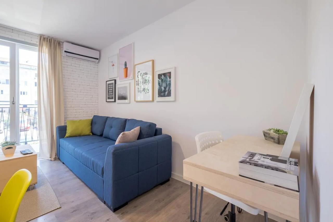 Quiet & Airy Modern Apt. Top Centre Free Parking Софія Екстер'єр фото